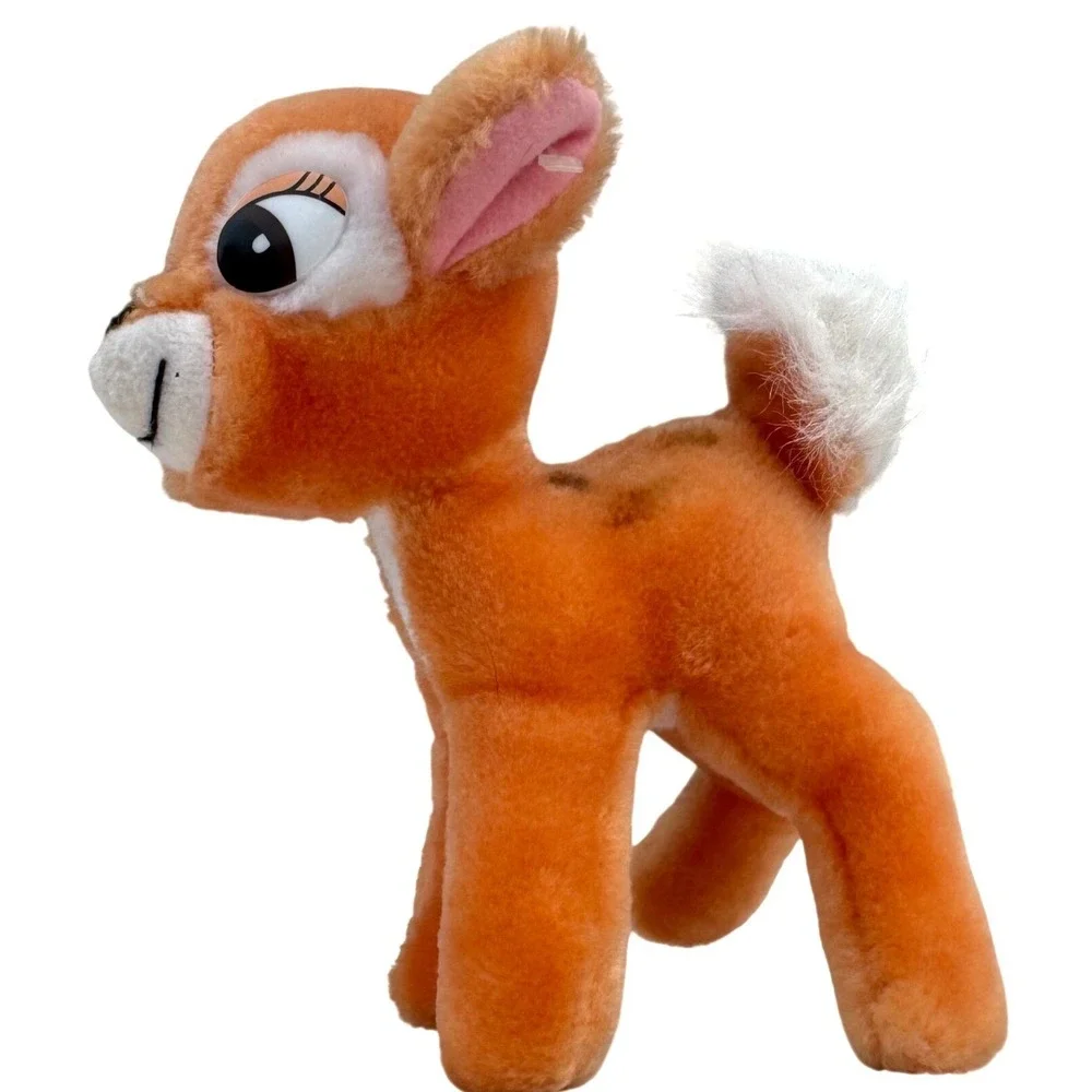 Disney Bambi Fawn Plush Vintage Style Toy 7.5